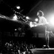 Мик Джаггер во время концерта в Вашингтоне. 1975
