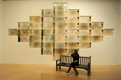 Выставка Сьюзан Хиллер в галерее Тейт в Лондоне. 2011 