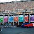 Фасад Концертного зала имени П.И. Чайковского с афишами юбилейного марафона
