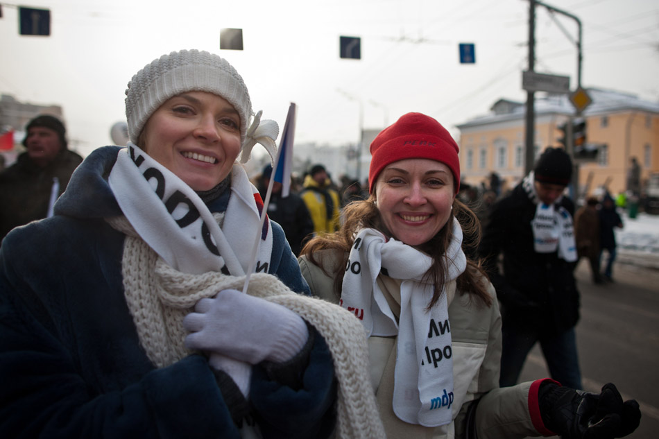 Шествие «За честные выборы» в Москве, 4 февраля 2012 года  