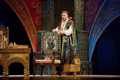 Рене Папе в опере «Борис Годунов» 
