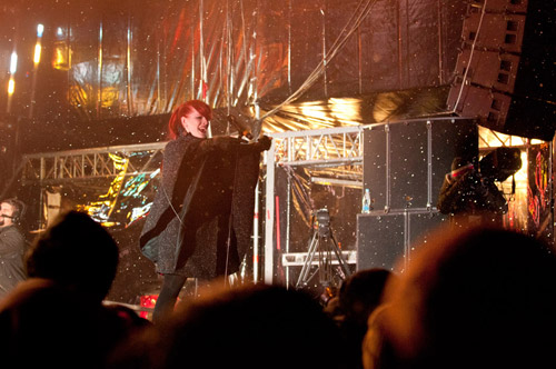 Выступление группы Scissor Sisters на фестивале Red Rocks