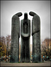 В. Сидур. Памятник воинам-интернационалистам. 1992