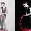 Мальчик-самоубийца. Эскиз и керамическая фигурка Йозефа Болфа, 2008