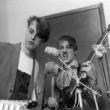Коля Михайлов и Дима Бабич, группа «Бригадный Подряд» на begemotion records, 1986