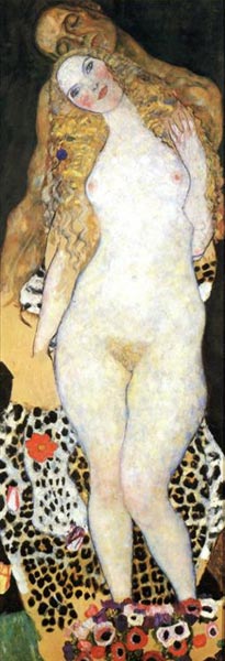 Густав Климт. Адам и Ева. 1917–1918