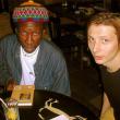 Сенегальский филолог Боли Кан и поэт Константин Рубахин в «Проекте ОГИ». 07.06.2002
