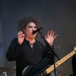 The Cure во время выступления на международном фестивале рок-музыки Maxidrom-2012 