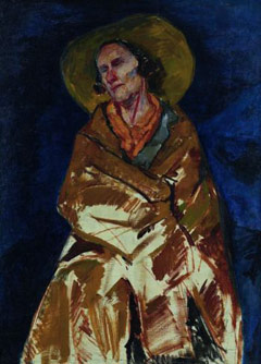  Леонид Зусман, «Портрет неизвестной», 1920-е 