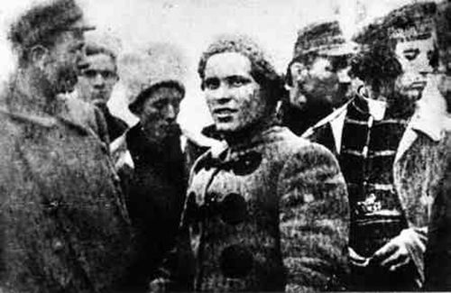 Нестор Махно и Федор Щусь. 1919