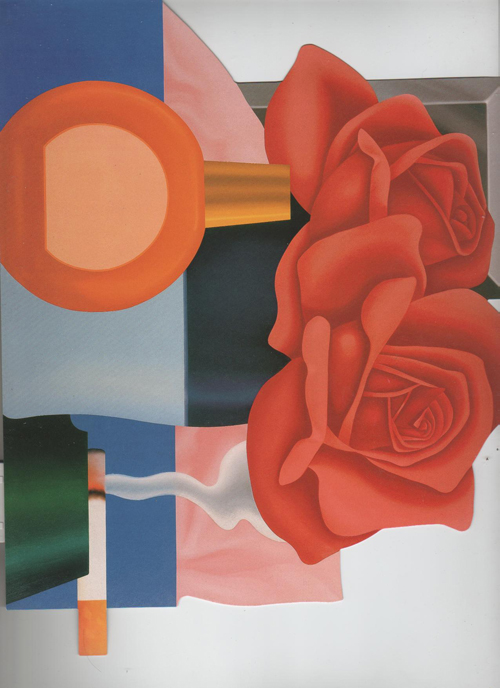  Том Вессельман. Натюрморт с розой и сигаретой. 1969. Galerie Pascal Lansberg 