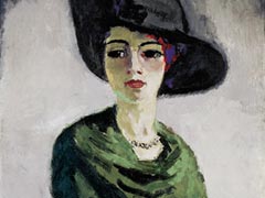 Кес ван Донген. Дама в черной шляпе. 1908