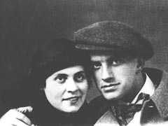 Лиля Брик и Владимир Маяковский. 1915