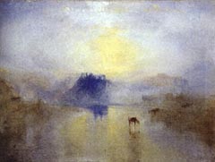 Уильям Тернер. «Замок Норэм. Восход». 1845