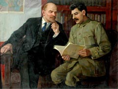 Алексей Васильев. «Ленин и  Сталин за беседой»