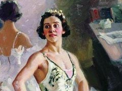 Александр Герасимов. «Балерина О.В. Лепешинская». 1939 (деталь)