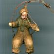 Акробат в цирке. Елочная игрушка. СССР. 1930-е годы