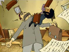 Кадр из мультфильма «Буревестник». 2004