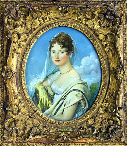 Жан Огюст Доминик Энгр. Портрет Графини Лару. 1890