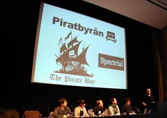Пресс-конференция администраторов Pirate Bay. 16 февраля 2009 года