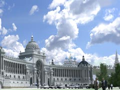 Так будет выглядеть здание министерства сельского хозяйства и продовольствия Татарстана (справа на заднем плане виден Казанский кремль)