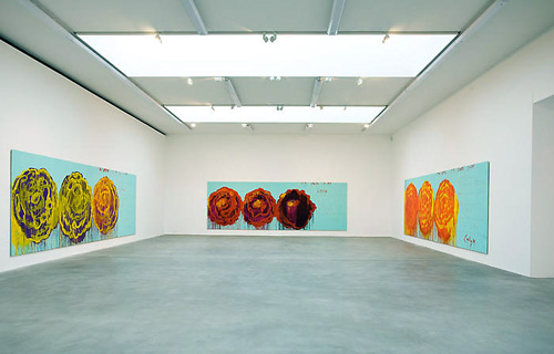 Выставка Сая Твомбли «The Rose» в галерее Ларри Гагосяна в Лондоне