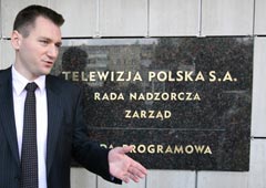 Председатель польского общественного телевидения Петр Фарфал