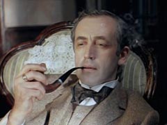 Кадр из фильма «Шерлок Холмс и доктор Ватсон». 1979