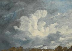 Джон Констебл. «Грозовые облака над Хэмпстедом». Ок. 1822 (фрагмент)