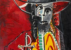 Пабло Пикассо. «Человек со шпагой». 1969 (деталь)