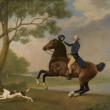 4.	Джордж Стаббс. Портрет барона де Робек верхом на гнедом коне. 1791