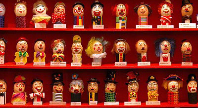 Яичные клоуны. Музей клоунов. 2005. Лондон