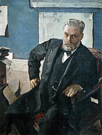 Валентин Серов. Портрет Эммануэля Нобеля. 1909. Коллекция Петра Авена