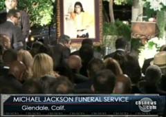 Траурная церемония на кладбище Glendale Forest Lawn. 3 сентября 2009 года