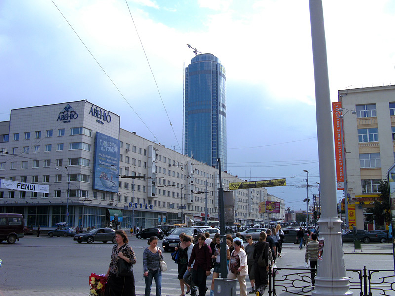 Небоскреб в Екатеринбурге