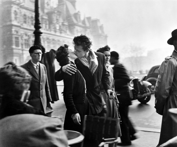 Поцелуй у Отель-де-Виль. Париж. 1950