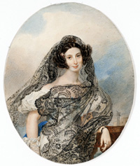 Карл Брюллов. Портрет Джованины Пачини. Около 1831
