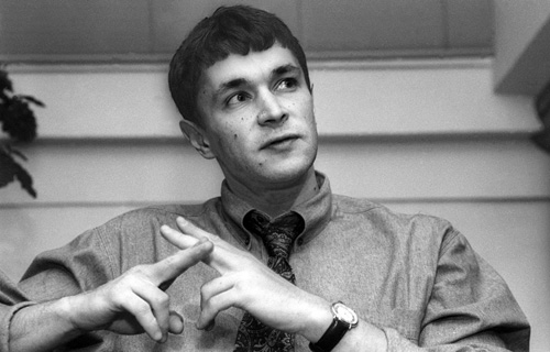 Владимир Яковлев в редакции «Коммерсанта». 1993