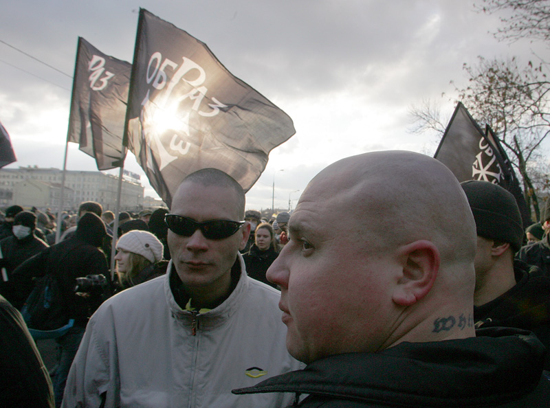 На концерте ультраправых групп «Коловрат» и «Хук справа» на Болотной площади
