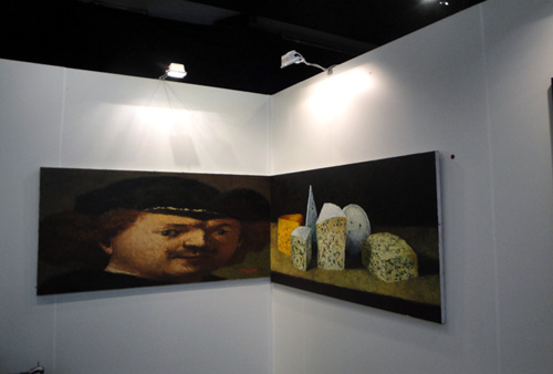 Картины Александра Ройтбурда на ярмарке «Арт-Киев» (галерея Дымчука)