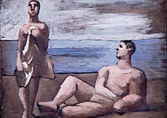 Пабло Пикассо. «Два купальщика». 1921