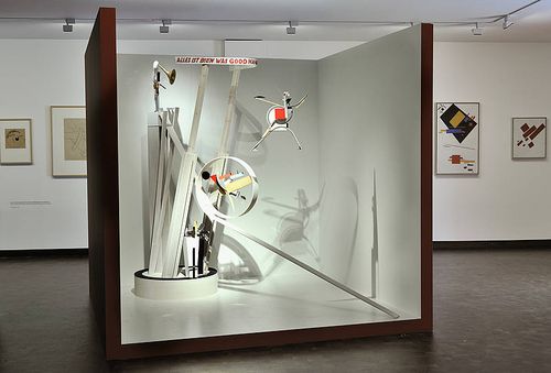 Вид экспозиции на выставке Lissitzky+ - Peter Cox
