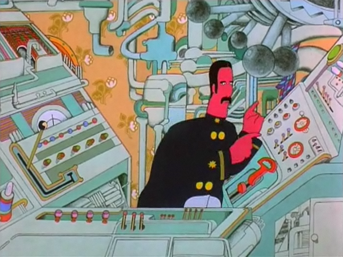 Кадр из мультфильма «Жёлтая подводная лодка» 1968