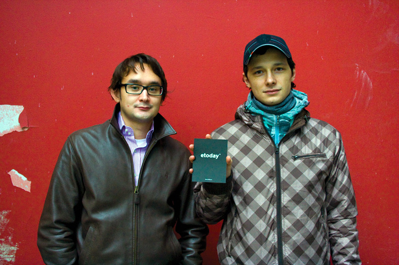 Слева направо: Григорий Гришин и Артём Тагиров
