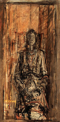 Альберто Джакометти. Портрет женщины. 1949. Acquavella Galleries