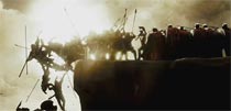 Кадр из фильма «300 спартанцев» (2007)