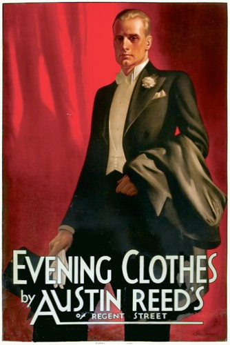 Том Пёрвис . Вечерняя одежда от Остина Рида. 1931