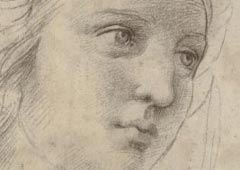 Рафаэль. «Голова Музы». 1510/11 (деталь)
