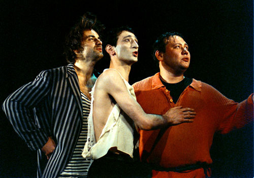 Сцена из спектакля «Двенадцатая ночь», 90-е годы