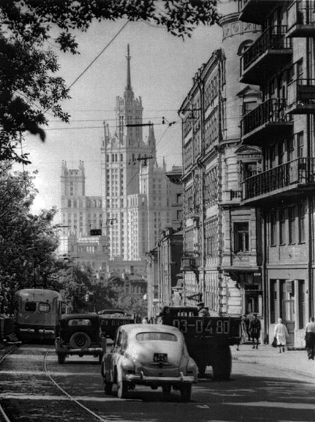 Наум Грановский. Яузский бульвар. 1950-е годы 